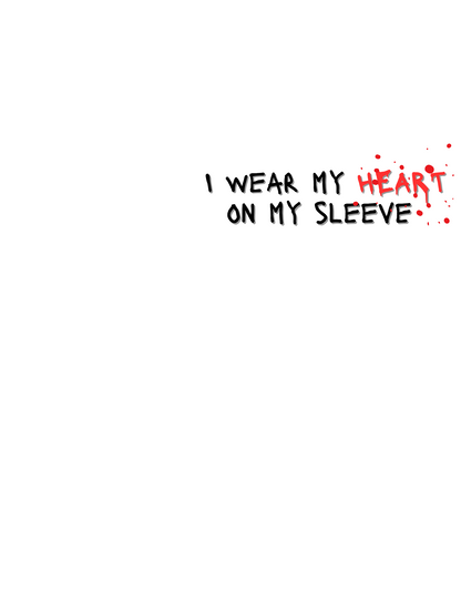 Heart on Sleeve Sweatshirt