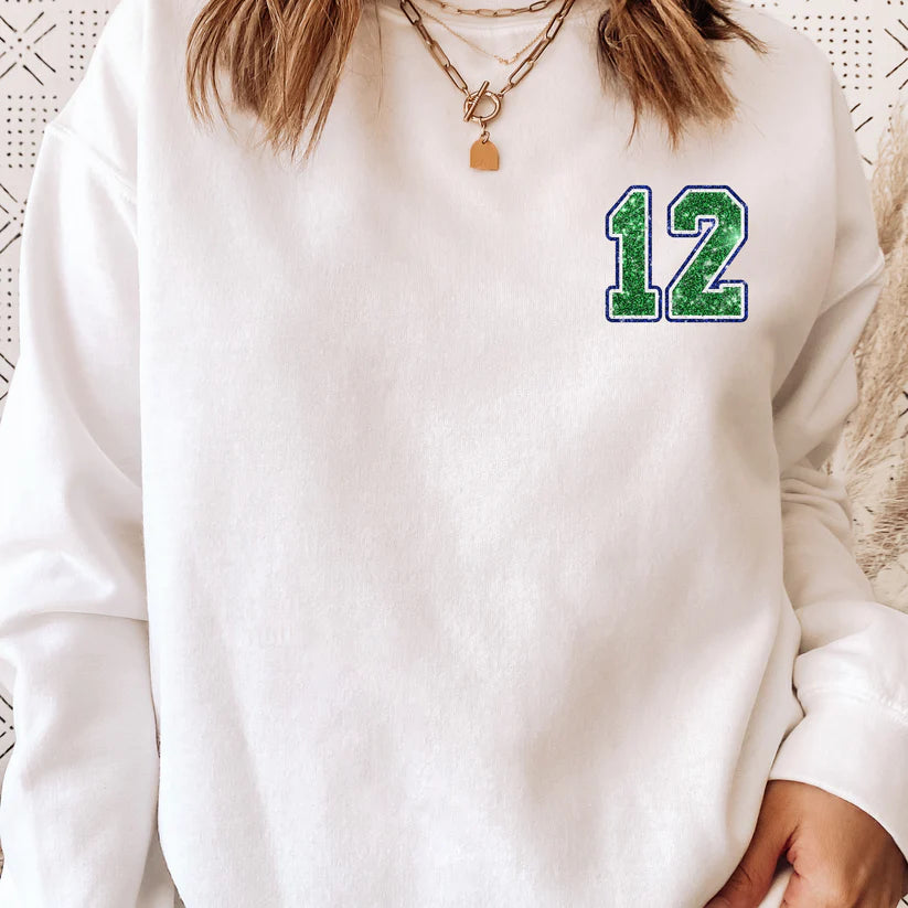 12s Crewneck Sweatshirt & Hoodie