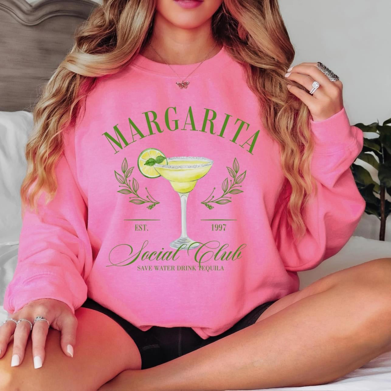 Social Club Crewneck Sweatshirt or T-Shirt