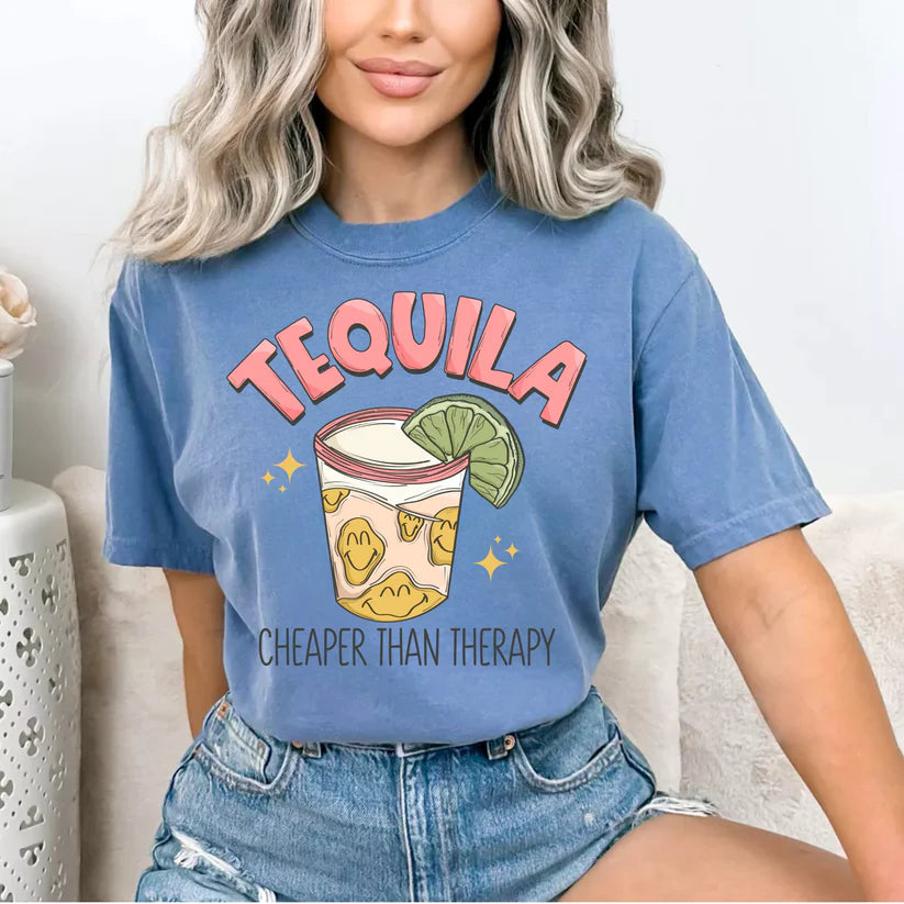 Tequila Cheaper Than Therapy T-Shirt