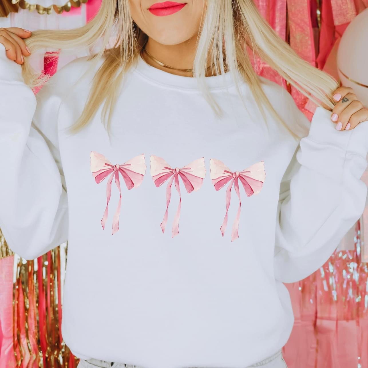 Bows Sweatshirt