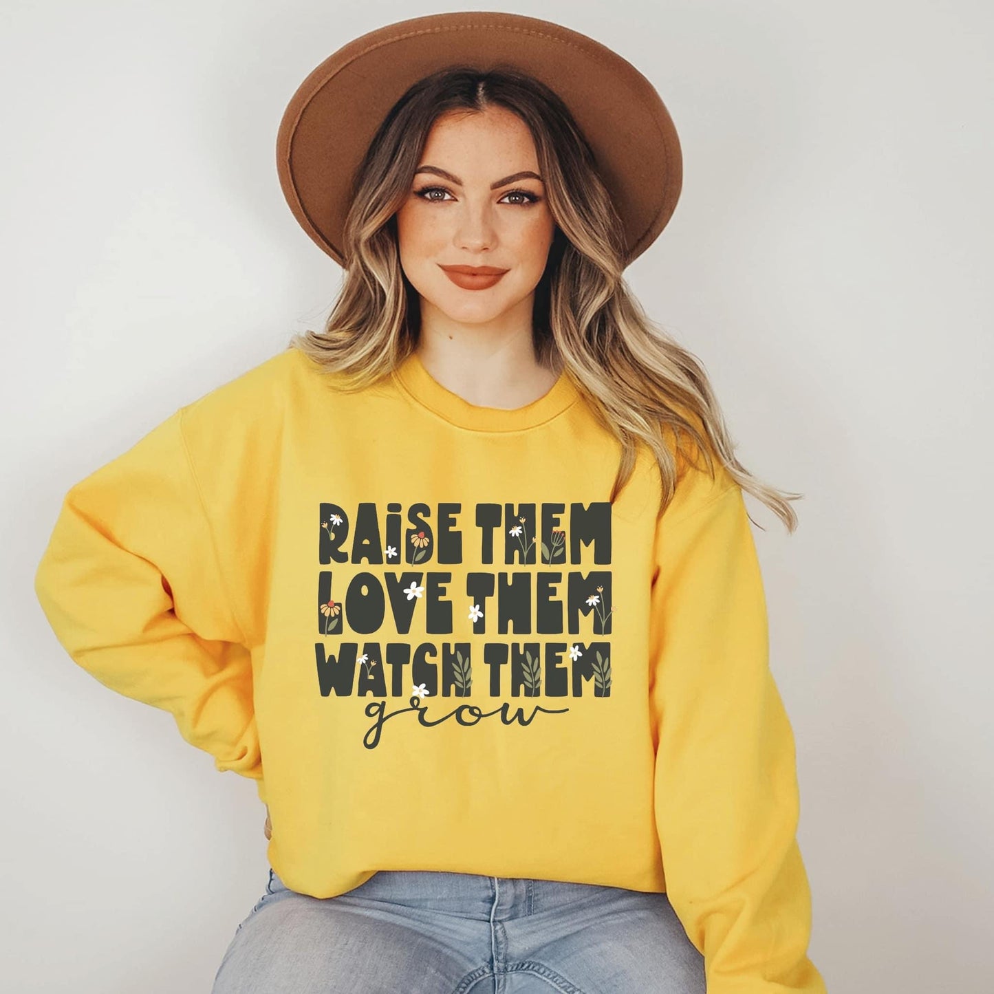 Raise Them Crewneck Sweatshirt or T-Shirt