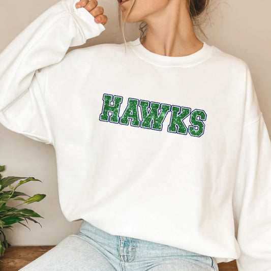 HAWKS Crewneck Sweatshirt