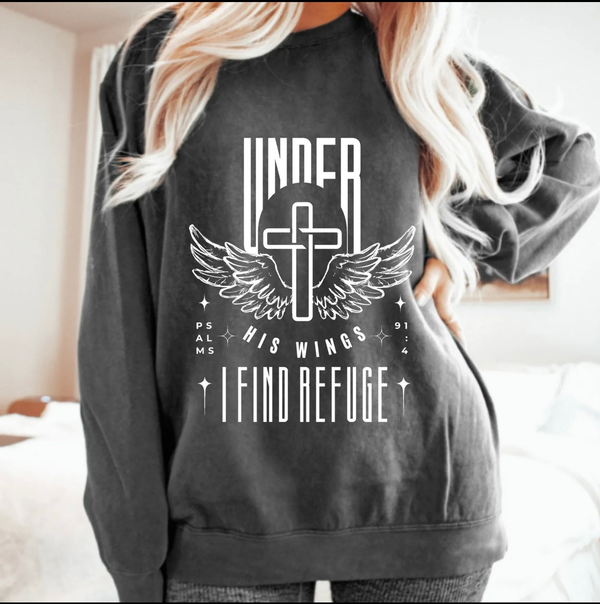 Under Him Crew Sweatshirt