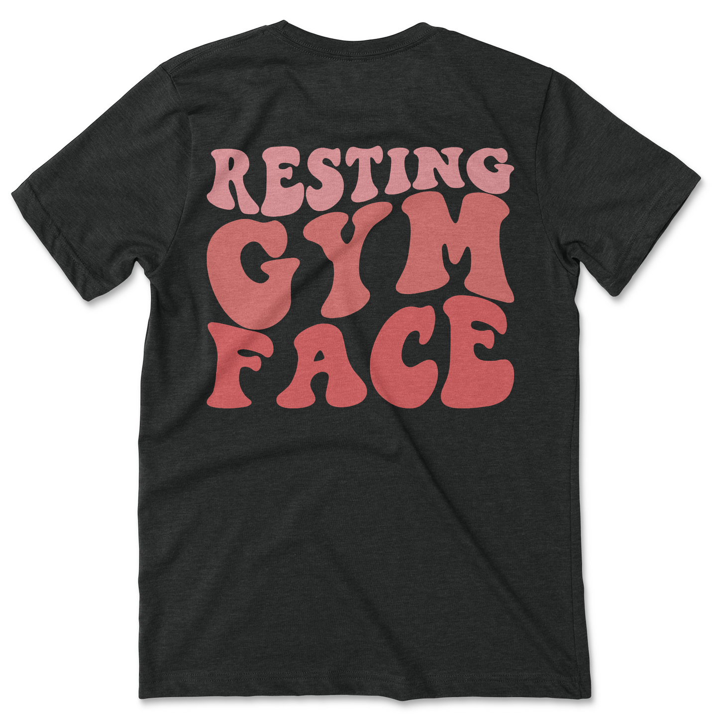 Resting Gym Face Graphic T-Shirt