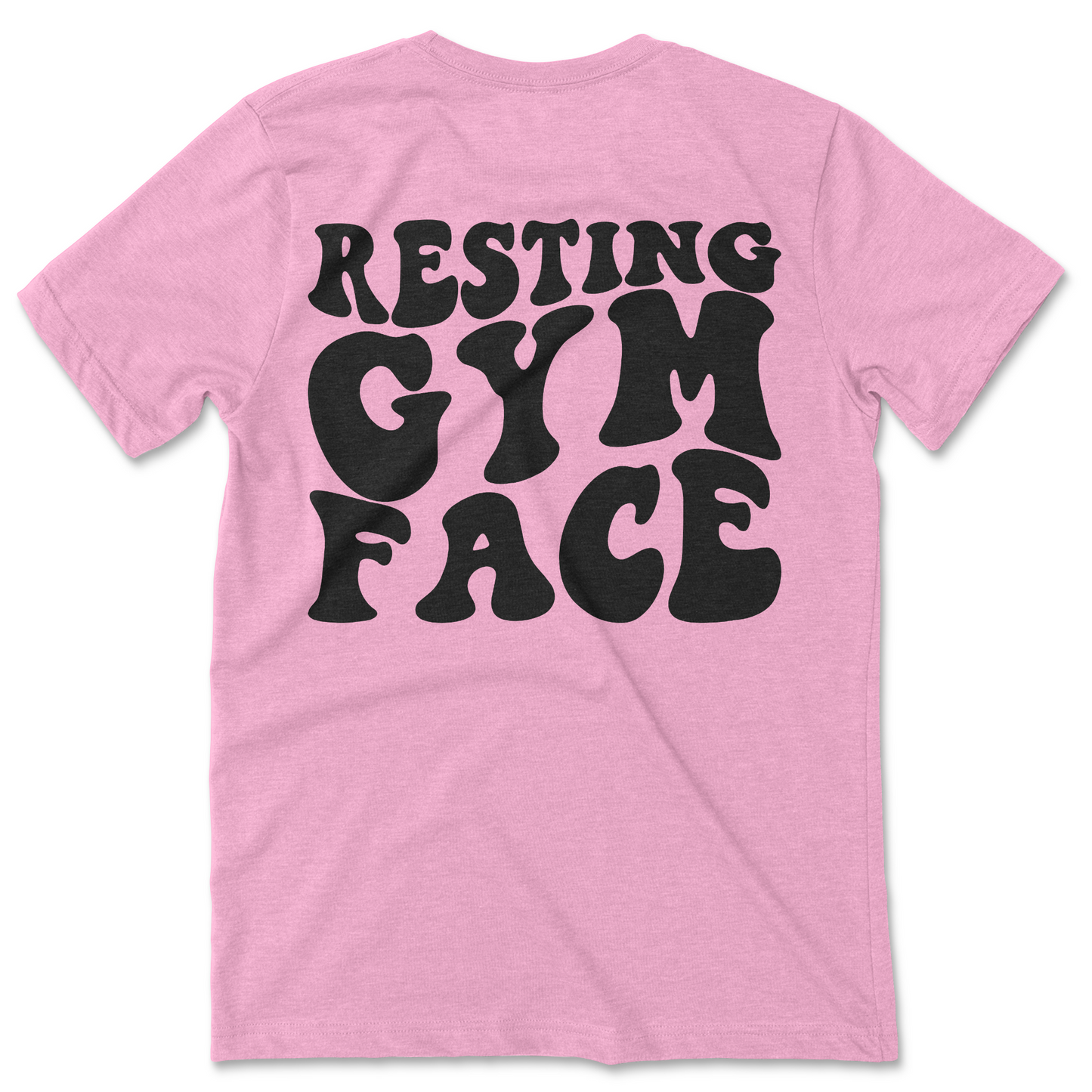 Resting Gym Face Graphic T-Shirt