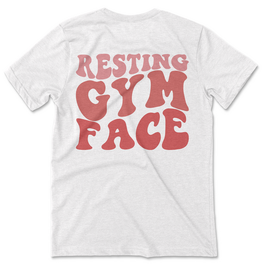 Resting Gym Face Graphic T-Shirt