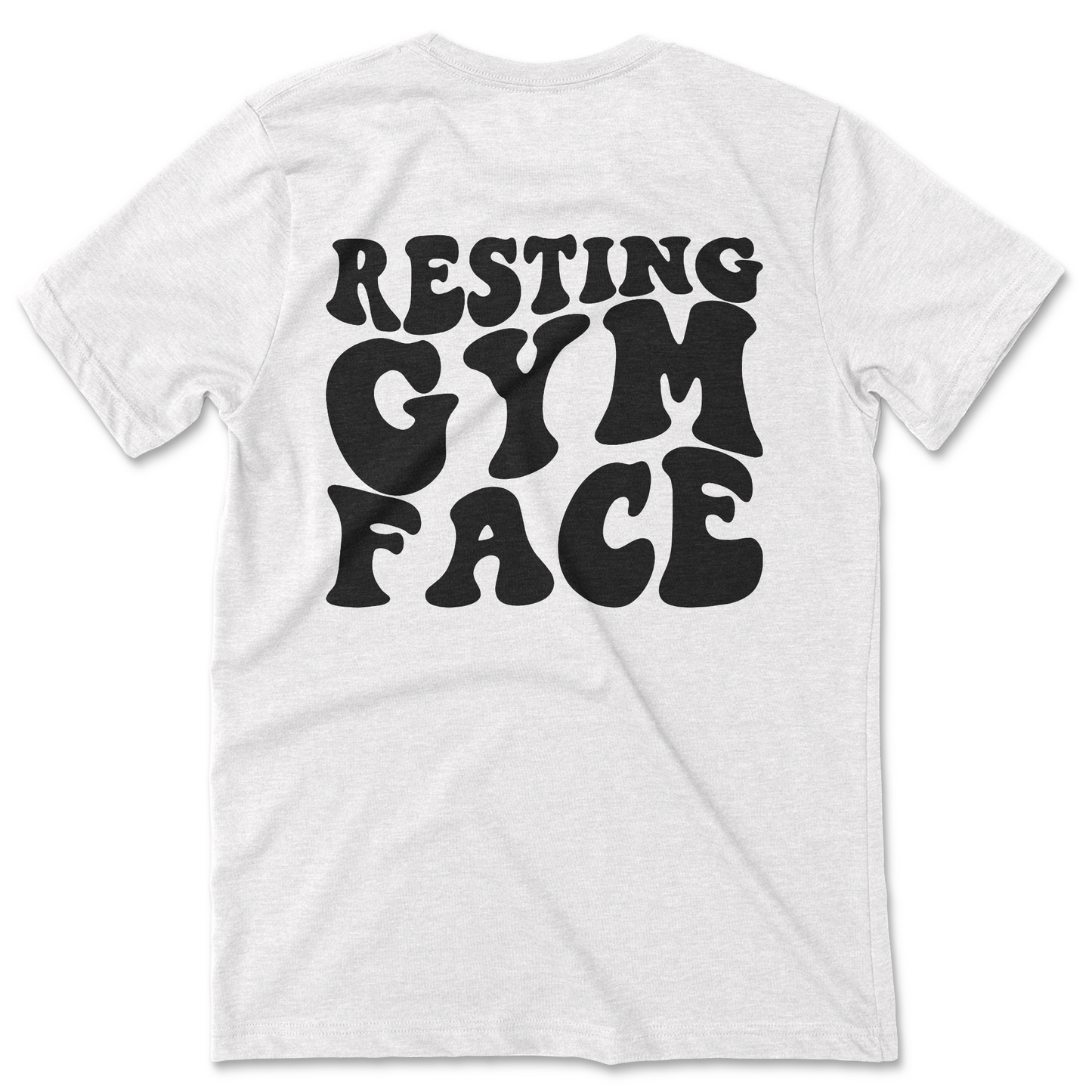 Resting Gym Face Graphic T-Shirt