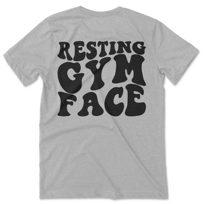 Resting Gym Face Graphic T-Shirt