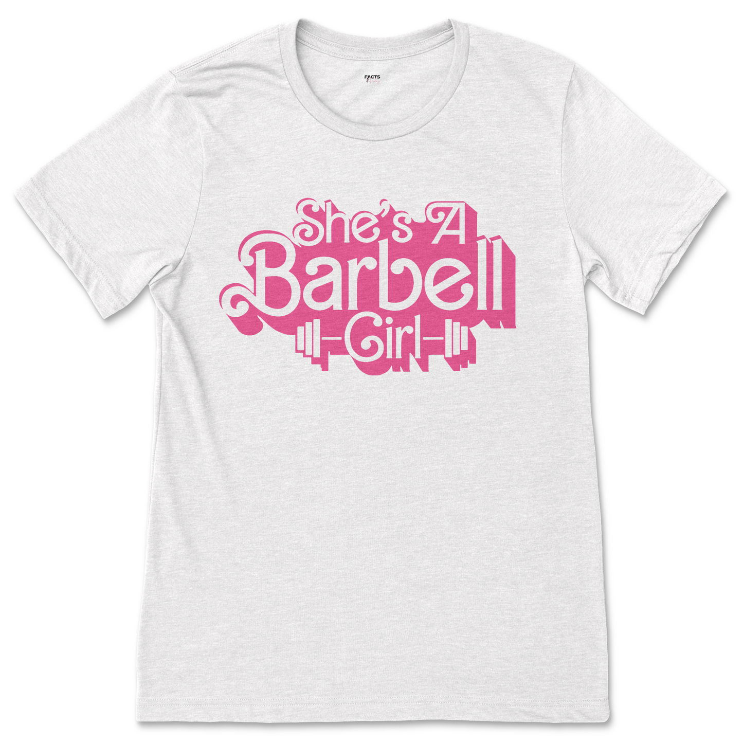 She's a Barbell Girl Graphic T-Shirt