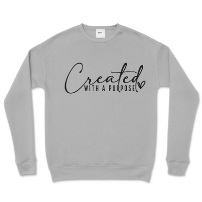 Created with a Purpose Crew Sweatshirt