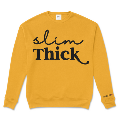 Slim Thick Crew Sweatshirt