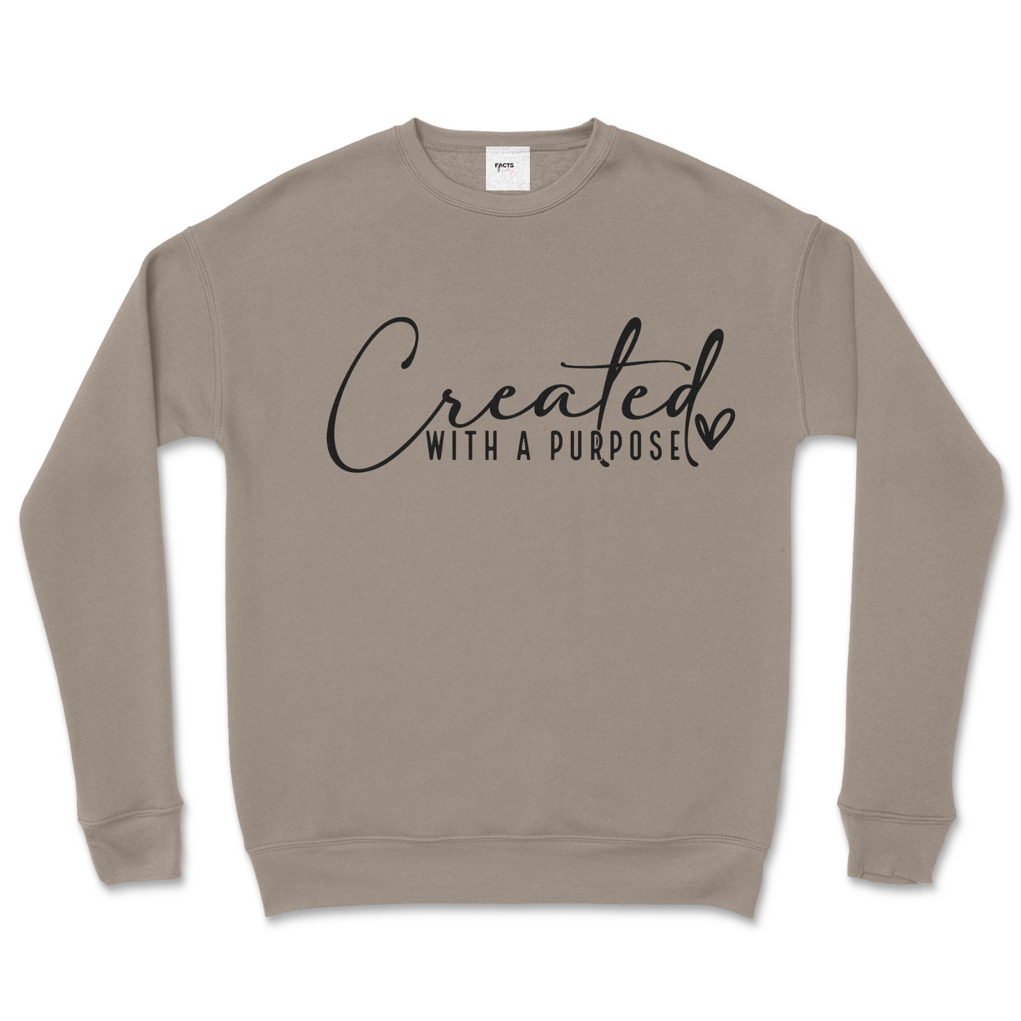 Created with a Purpose Crew Sweatshirt