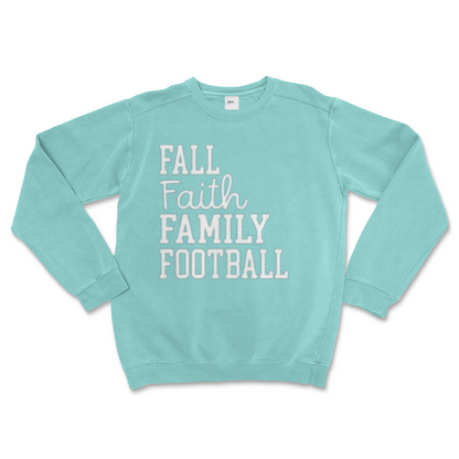 Fall and Football Crew Sweatshirt