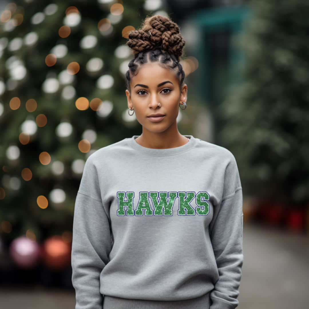 HAWKS Crewneck Sweatshirt