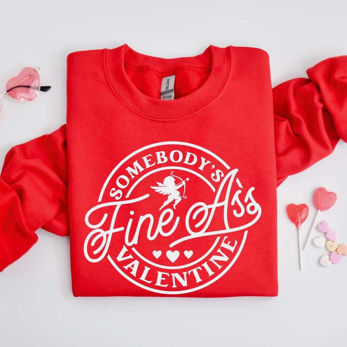 Valentine Crewneck Sweatshirt or T-Shirt