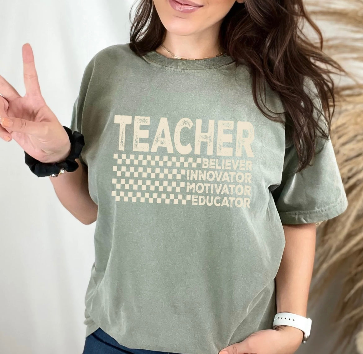 Teacher Crewneck Sweatshirt & Tshirt