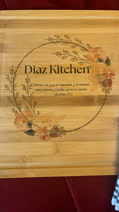 Custom Cutting Board