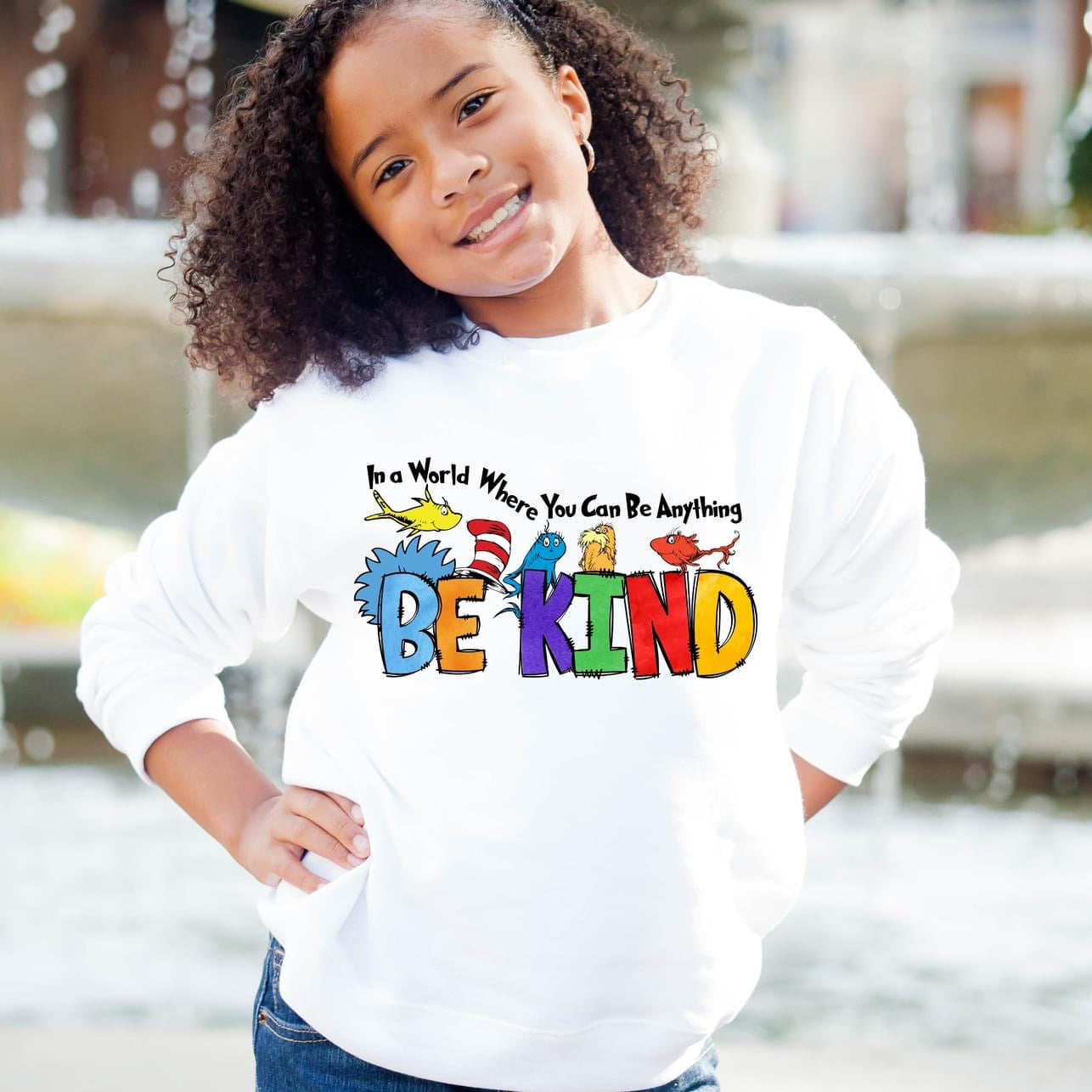 Be Kind Crew Sweatshirt