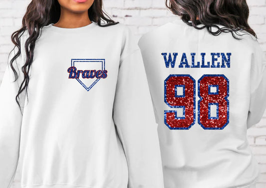 98 Braves Crewneck Sweatshirt