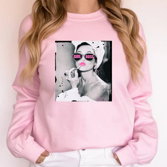 Girl Boss Crewneck Sweatshirt