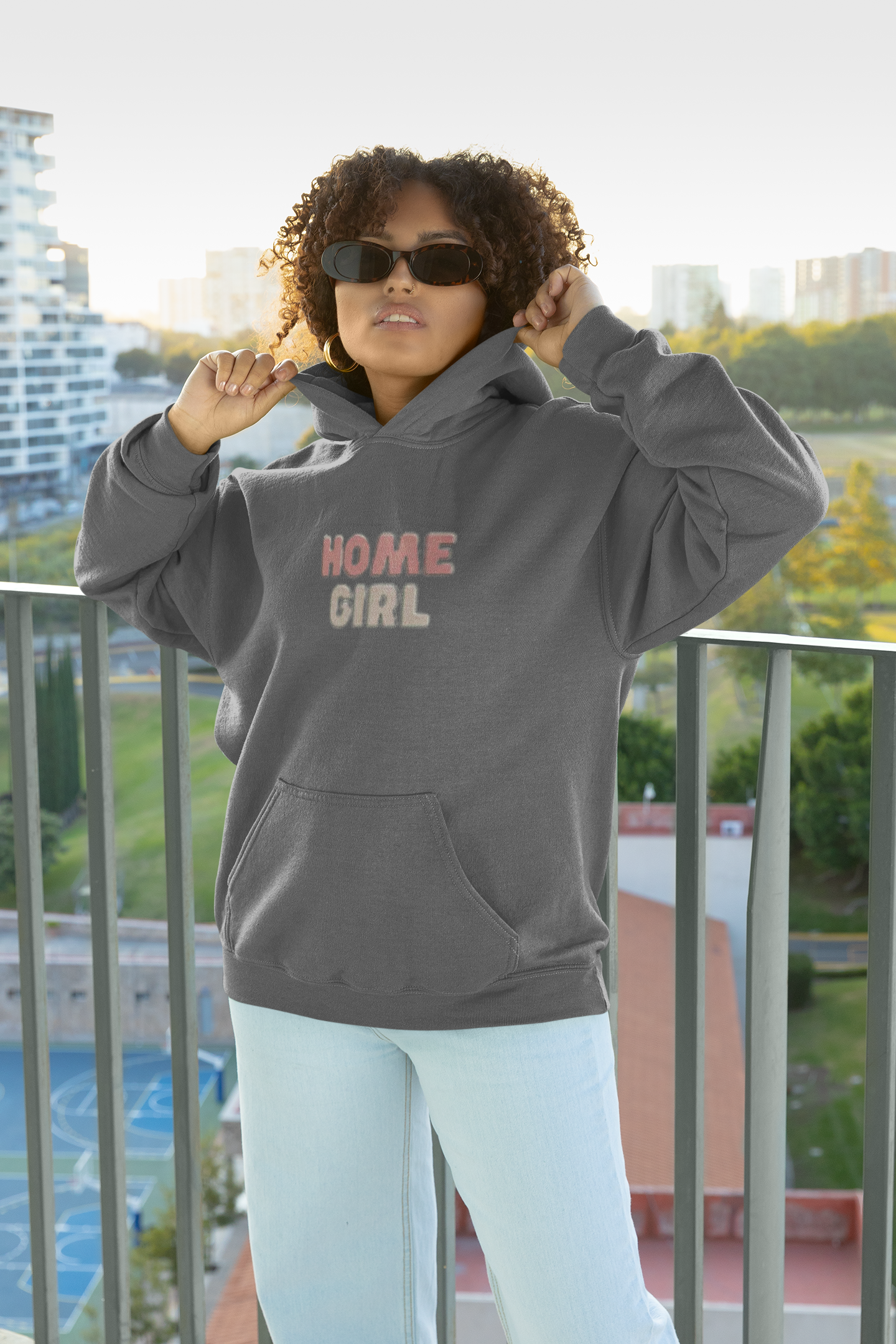 Home Girl Crewneck Sweatshirt/Hoodie