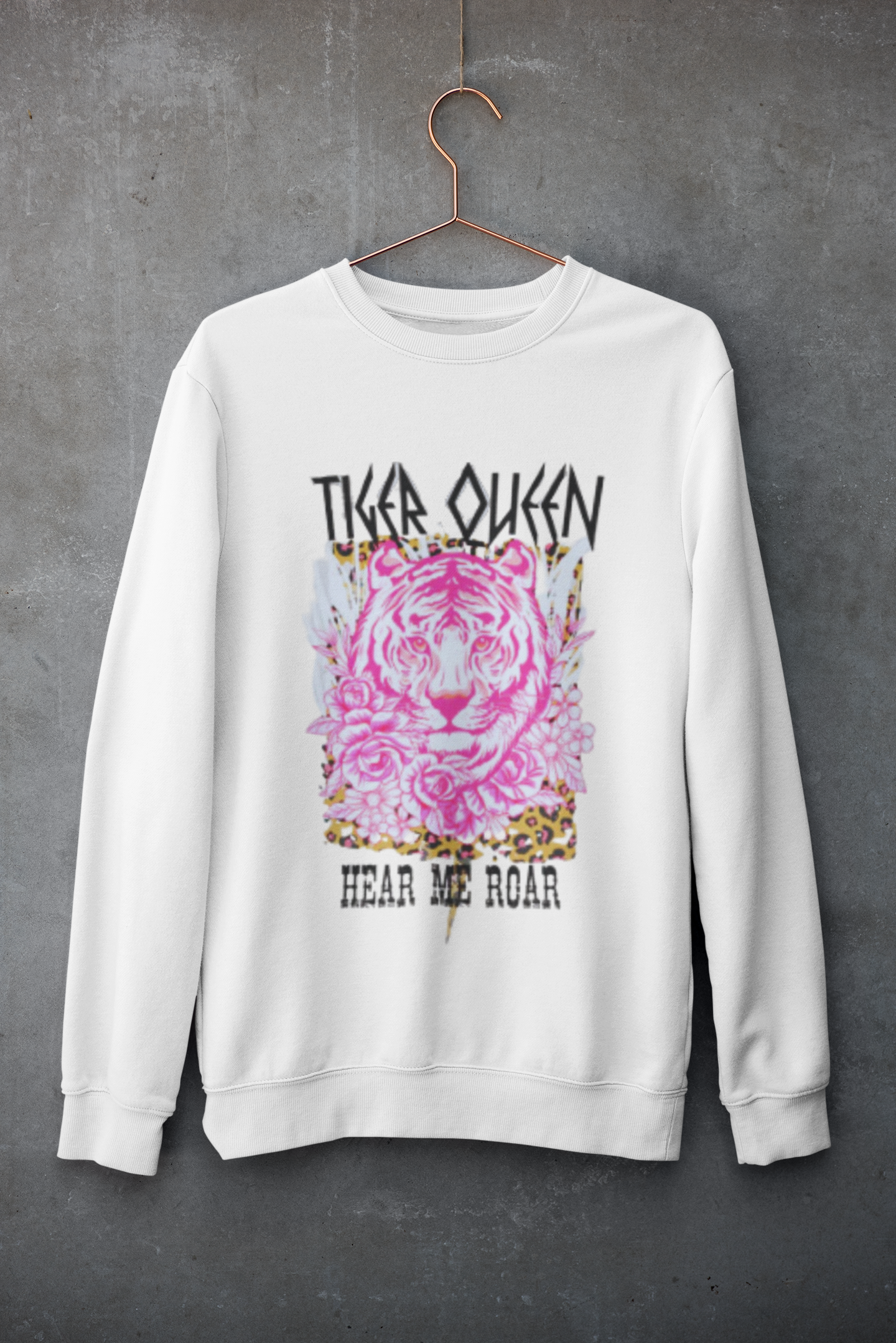 Tiger Queen Crewneck Sweatshirt