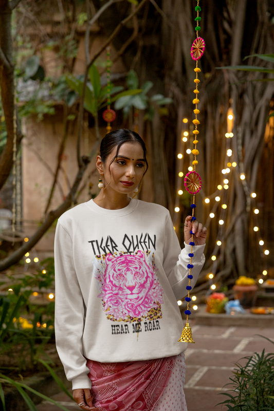 Tiger Queen Crewneck Sweatshirt